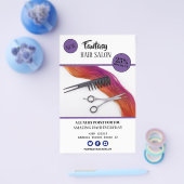 Hair Salon Business Design Flyer (Einzeln)