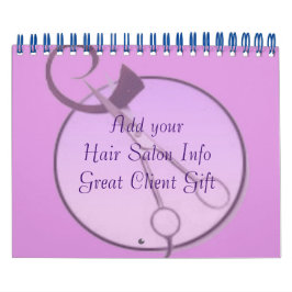 Hair Salon Company Kalender Kunden Geschenk