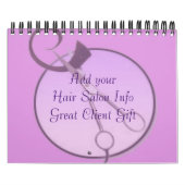 Hair Salon Company Kalender Kunden Geschenk (Titelbild)