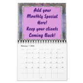 Hair Salon Company Kalender Kunden Geschenk (Feb 2026)