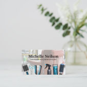 Hair Salon | Hair Stylist Tools Visitenkarte (Stehend Vorderseite)