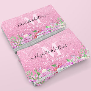 Hair Salon Makeup Artist Visitenkarte