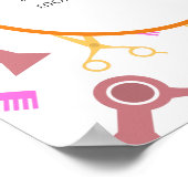 Hair Salon Poster (Ecke)