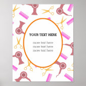Hair Salon Poster (Vorne)