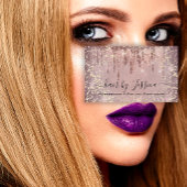 Hair Salon Stylist Friseur WELLNESS-CENTER Tropfen Visitenkarte