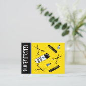 Hair Salon Visitenkarte (Stehend Vorderseite)