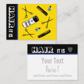 Hair Salon Visitenkarte (Vorne/Hinten)