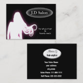 Hair Salon Visitenkarten Visitenkarte (Vorne/Hinten)