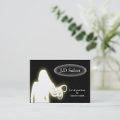 Hair Salon Visitenkarten Visitenkarte (Stehend Vorderseite)