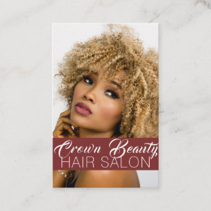 Hair Salon Wellness-Center Beauty Visitenkarte