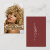 Hair Salon Wellness-Center Beauty Visitenkarte (Vorne/Hinten)