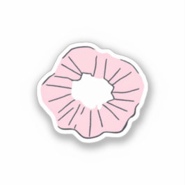 Hair Scrunchie Aufkleber