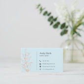 Hair Studio Business Cards Visitenkarte (Stehend Vorderseite)