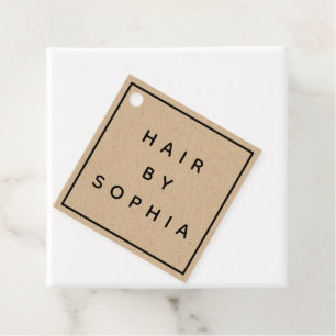 HAIR-stylisches elegantes Logo Geschenkanhänger