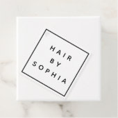 HAIR-stylisches elegantes Logo Geschenkanhänger (Beispiel)