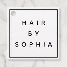 HAIR-stylisches elegantes Logo Geschenkanhänger