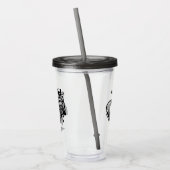 Hair Stylist  Acryltrinkbecher (Links)