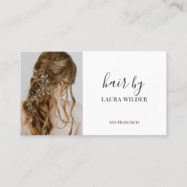 Hair Stylist Business Card Visitenkarte