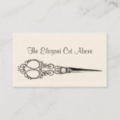 Hair Stylist Business Card Visitenkarte (Vorderseite)