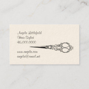 Hair Stylist Business Card Visitenkarte