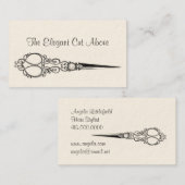 Hair Stylist Business Card Visitenkarte (Vorne/Hinten)