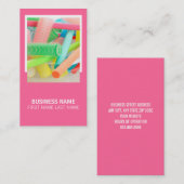 Hair Stylist Business Card Visitenkarte (Vorne/Hinten)