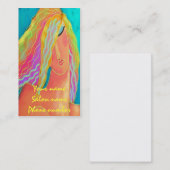 Hair Stylist Business Cards Visitenkarte (Vorne/Hinten)