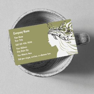 Hair Stylist Business Cards Visitenkarte