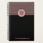 Hair Stylist Business Merchandise Vielen Dank Planer (Vorderseite)