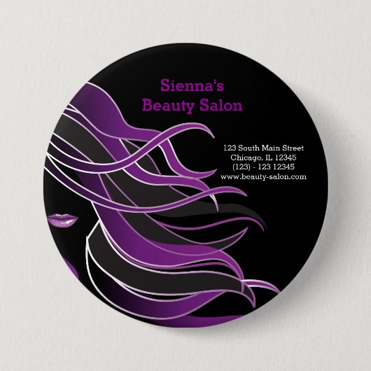 Hair Stylist Button (Vorderseite)