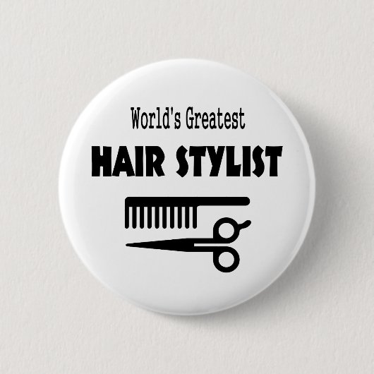 Hair Stylist Button (Vorderseite)