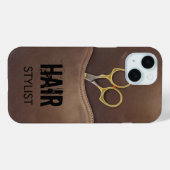 Hair Stylist Case-Mate iPhone Hülle (Rückseite (Horizontal))