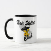 Hair Stylist Chick #4 Tasse (Links)