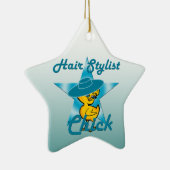 Hair Stylist Chick #7 Keramikornament (Rechts)