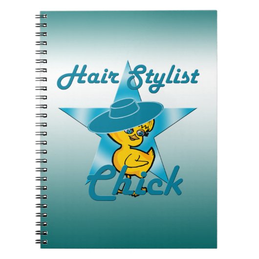 Hair Stylist Chick #7 Notizblock (Vorderseite)