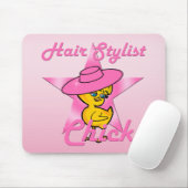 Hair Stylist Chick #8 Mousepad (Mit Mouse)
