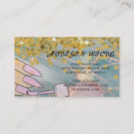  Hair Stylist Cute Scissor Minimalist  Visitenkarte