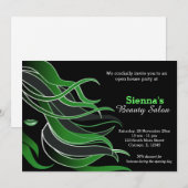 Hair Stylist Einladung (Vorne/Hinten)