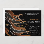 Hair Stylist Einladung (Vorne/Hinten)