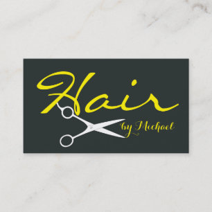 Hair Stylist Elegante Charleston - Grüne Umgebung Visitenkarte