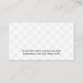 Hair Stylist Elegante Gold Script Moderne Visitenkarte (Rückseite)