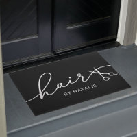 Hair Stylist Elegante Szyprische Schrift Schönheit