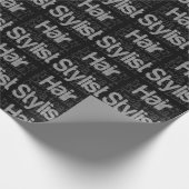 Hair Stylist Extraordinator Geschenkpapier (Ecke)