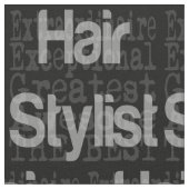 Hair Stylist Extraordinator Stoff (Nahaufnahme)