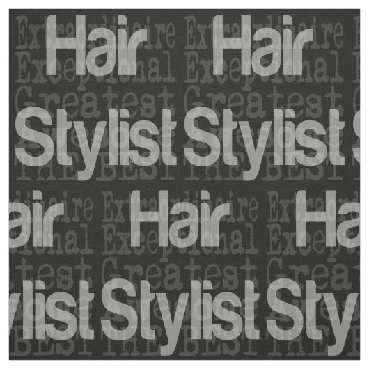 Hair Stylist Extraordinator Stoff (Muster)