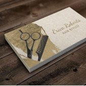 Hair Stylist Gold Pinakothek Züst Visitenkarte