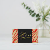 Hair Stylist Gold Scissors Script Termin #10 (Stehend Vorderseite)
