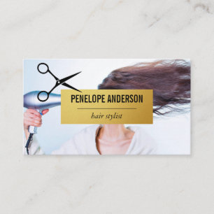 Hair Stylist Hair Salon Visitenkarte