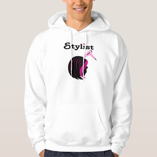 Hair Stylist Hoodie (Vorderseite)
