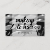 Hair Stylist | Makeup Artist Terminkarte (Vorderseite)